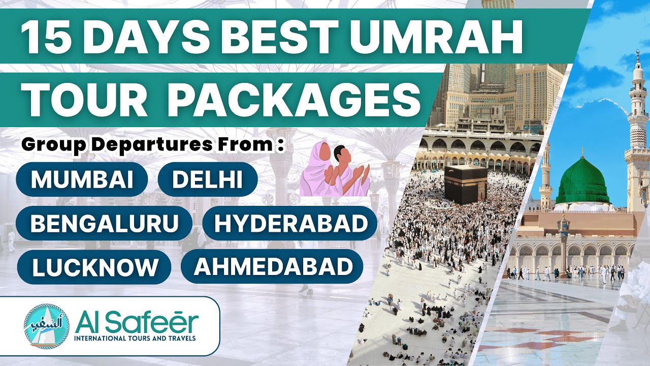 Best Umrah Packages from India | 15 Days Umrah Tour Packages 2025 Groups #UmrahPackage #Umrah #Mecca