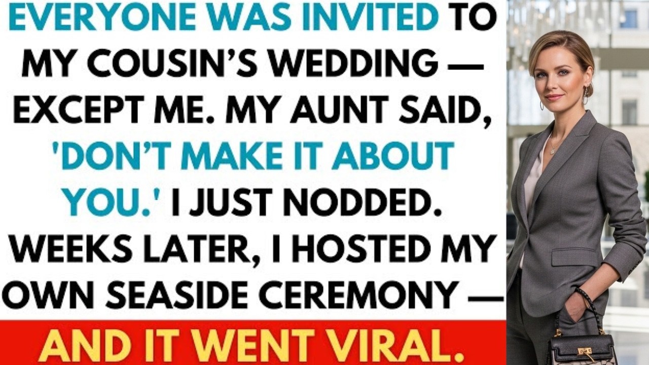 Everyone Was Invited to My Cousin’s Wedding—Except Me. Mom Said I’d “Ruin Her Day”