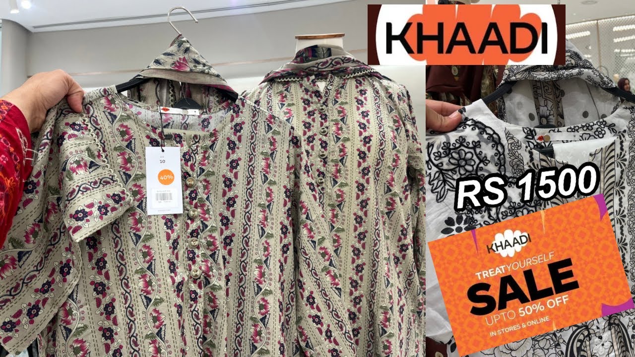 Khaadi 50% OFF Sale 2025 🔥 Khaadi Summer & Winter sale 2025 ❤️ just in 1500 #khaadi