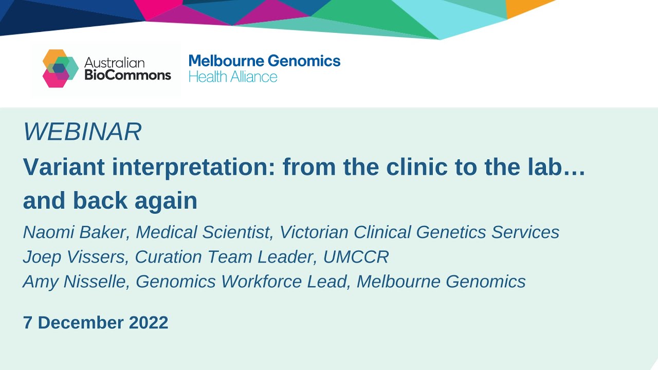 Variant interpretation: from the clinic to the lab&hellip; and back again