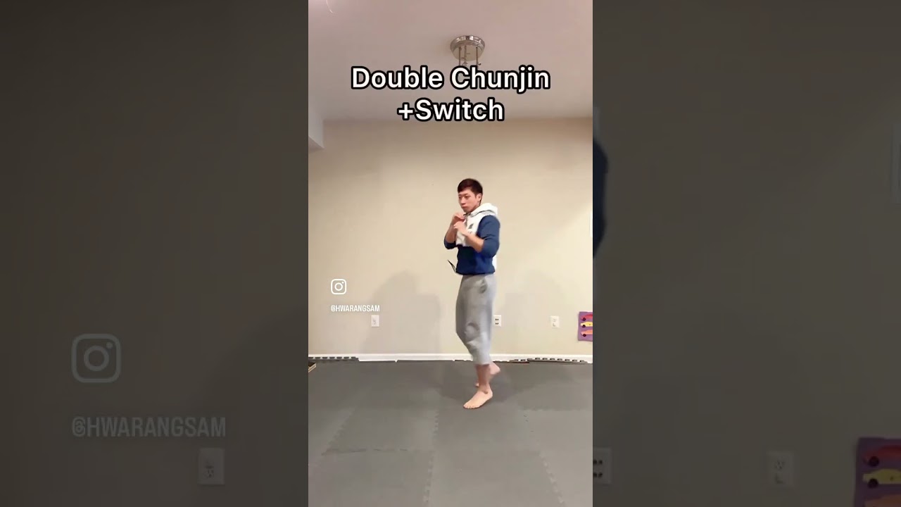 Footwork Drills Pt.1 - Taekwondo Martial Arts Karate Kickboxing