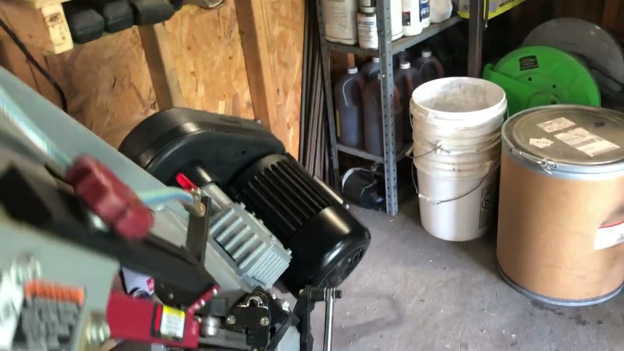 Harbor freight metal cutting band saw review, tips, instructions, etc.