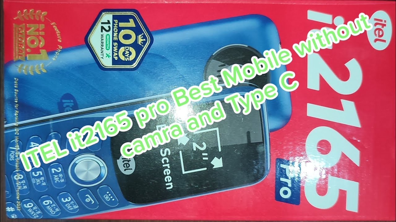 Itel 2165 pro without camra type c leatest model