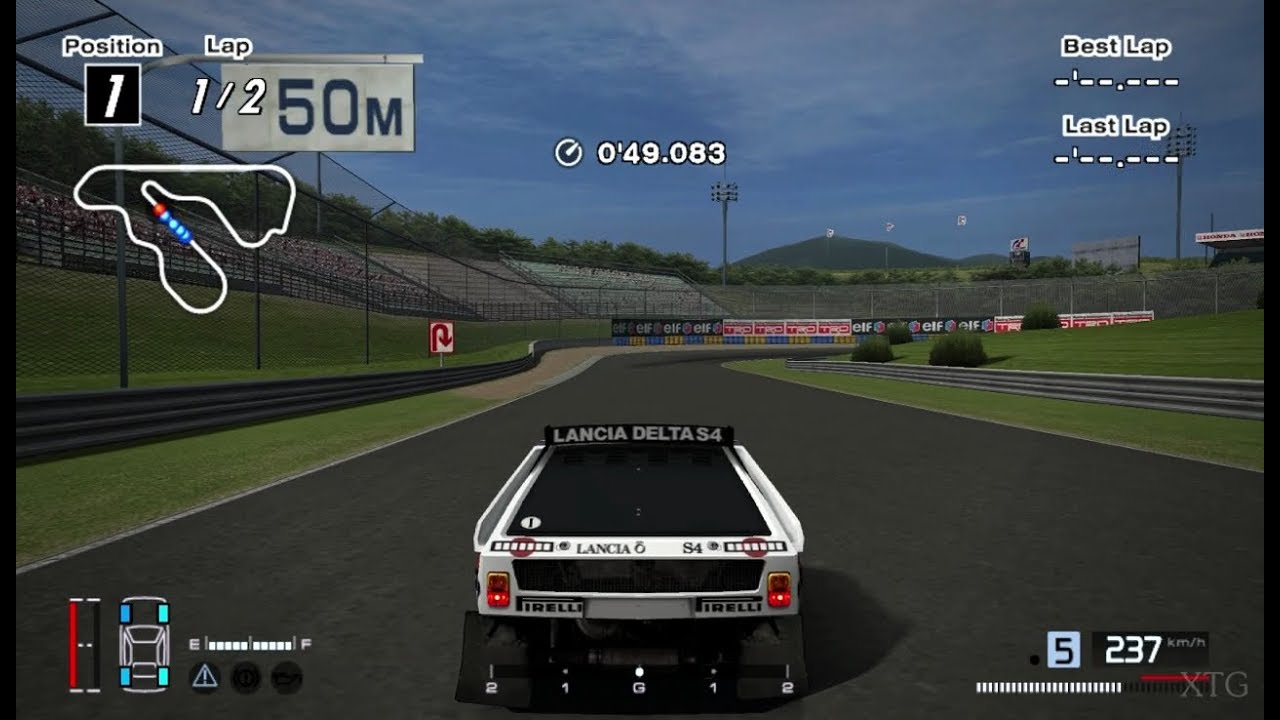 [#1248] Gran Turismo 4 - Lancia DELTA S4 Rally Car '85 PS2 Gameplay HD