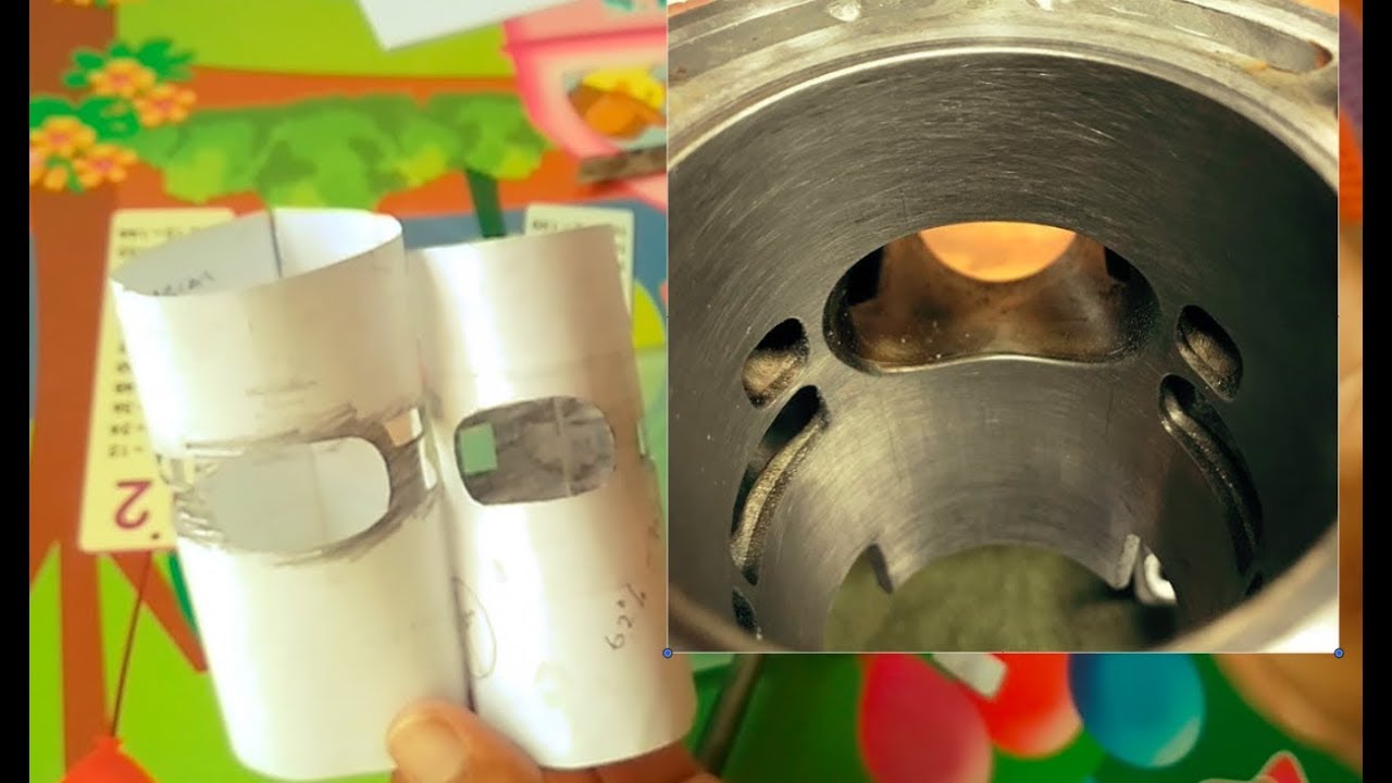 TRIPLE EXHAUST PORT UNTUK 2 STROKE