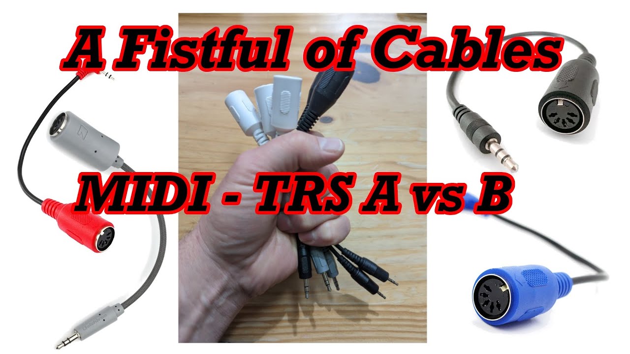 MIDI TRS Type A vs Type B Adapters Explained