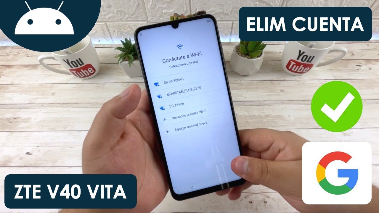 Eliminar Cuenta de Google ZTE Blade V40 Vita