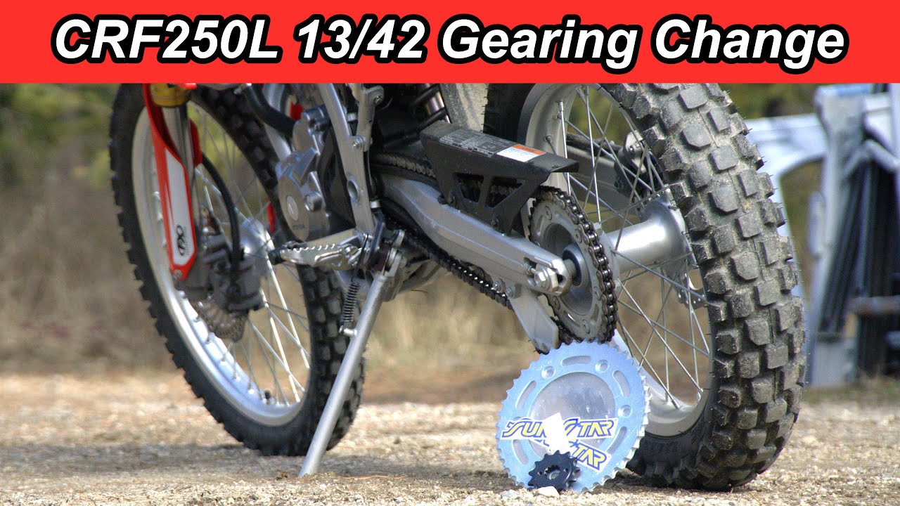 CRF250L Переключение передач 13/42