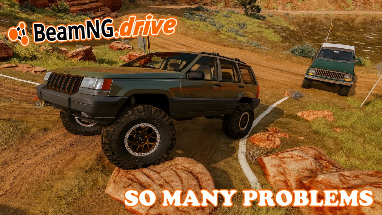 THE HARDEST TRAIL WE HAVE EVER DONE! - BeamNG.drive MP