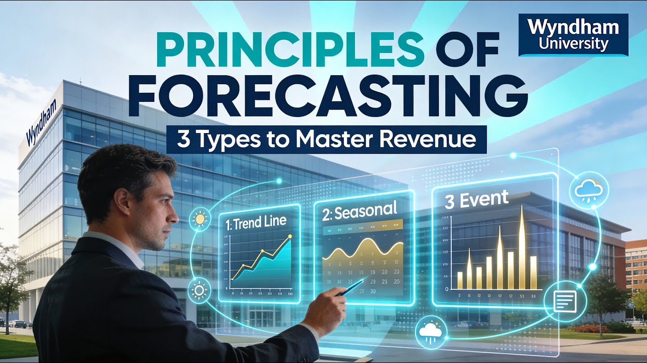 Principles 🧑‍💻🏢 of Forecasting in Hotel Revenue Management | Demand Forecasting Explained