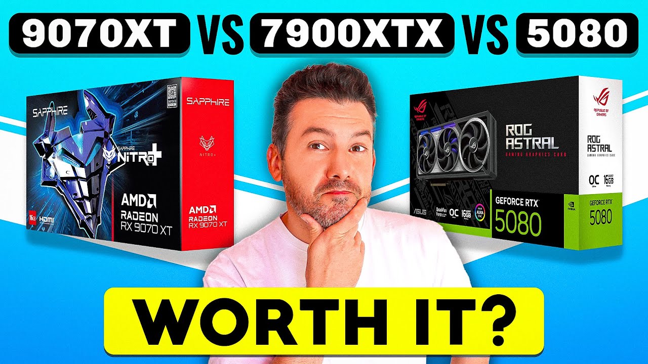 Is The Asus ROG Astral RTX 5080 Really Worth It? 🔥RTX 5080 vs RX 7900 XTX vs RX 9070 XT🔥