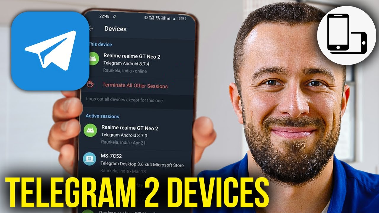 How To Use Same Telegram Account On Two Devices