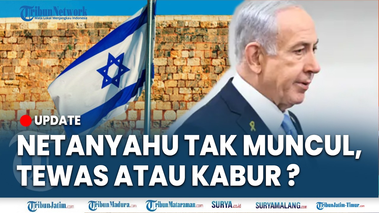🔴NETANYAHU RAMAI DIISUKAN MENINGGAL atau Kabur ke Jerman, Israel Angkat Bicara Beri Bantahan