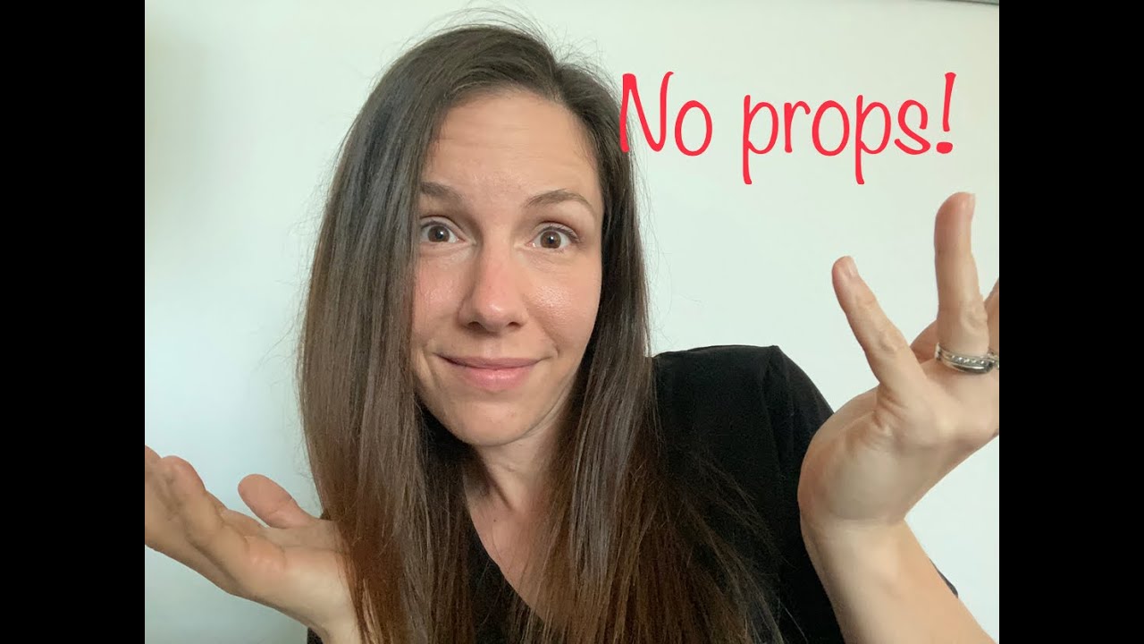 Quick makeup roleplay - no props asmr