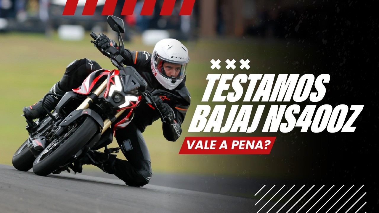 TESTAMOS A BAJAJ NS400Z | A nova moto da fam&iacute;lia Dominar vale a pena?