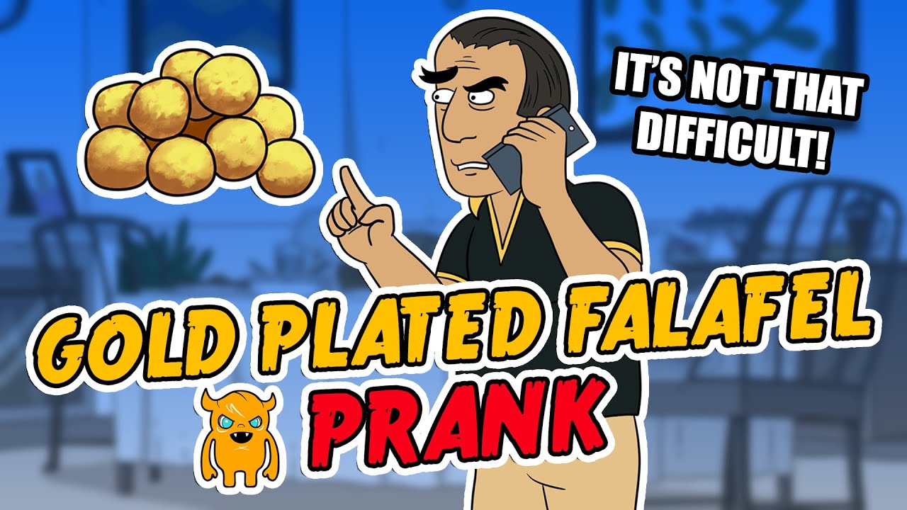 Gold Plated Falafel Prank