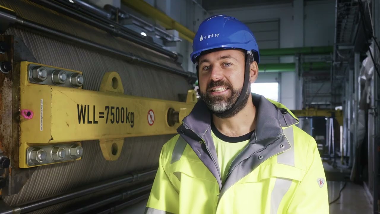 Energiepark Bad Lauchst&auml;dt auf der Zielgeraden: Elektrolyseur nimmt Gestalt an