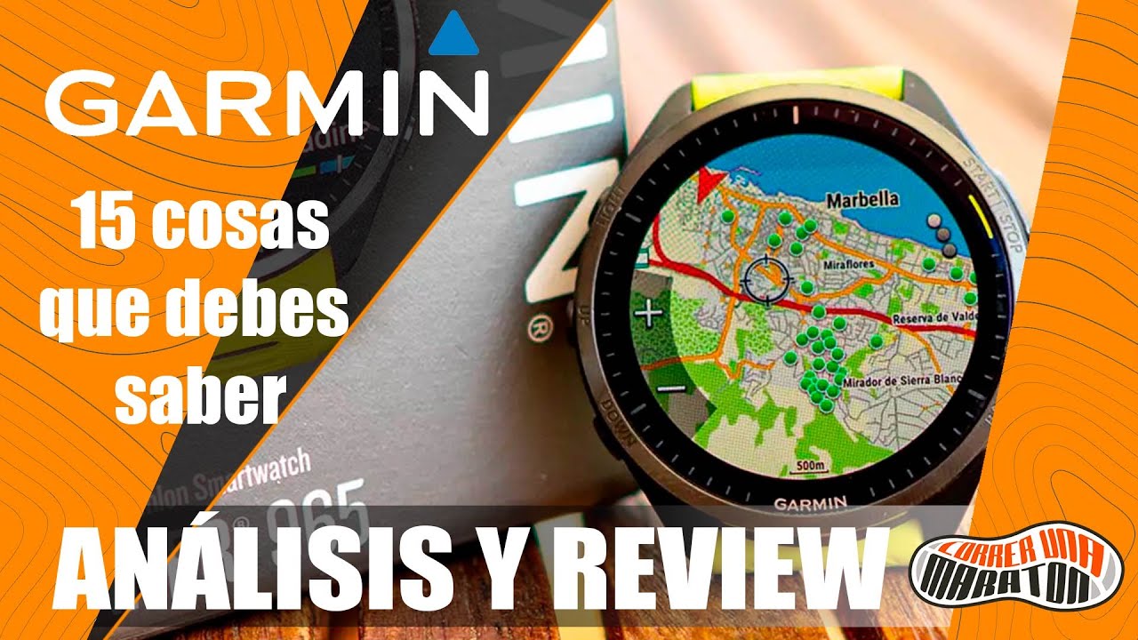 15 cosas sobre el GARMIN FORERUNNER 965 | Review, análisis y opinión