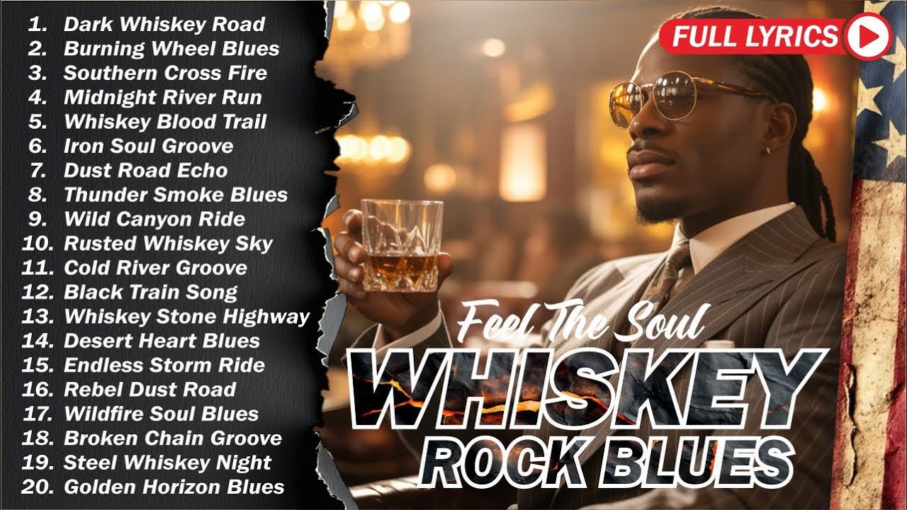 Best of Blues Rock - Emotional Soulful Guitar & Soothing Blues Melodies for Relaxing | 24/7 Stream