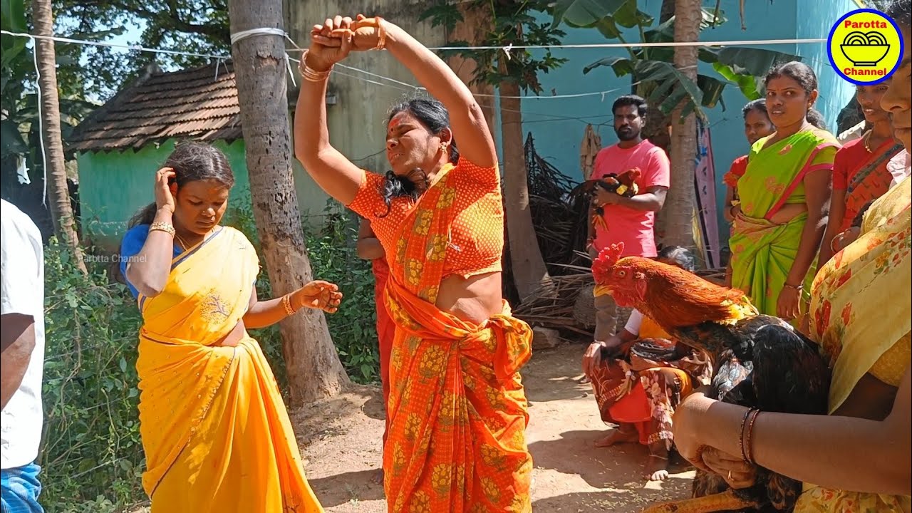 நாகம்மன் அழைப்பில் பெண் அருள் வந்து சாமி ஆட்டம் | Sami Attam | Parotta Channel.