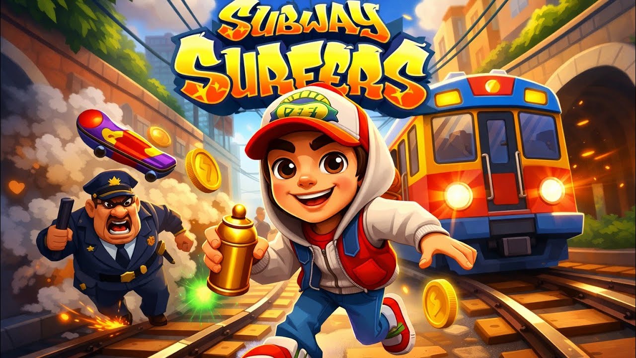🚆 EPIC Subway Surfers Run With Train! 🔥 Insane High Score Gameplay | World Best Run 🎮