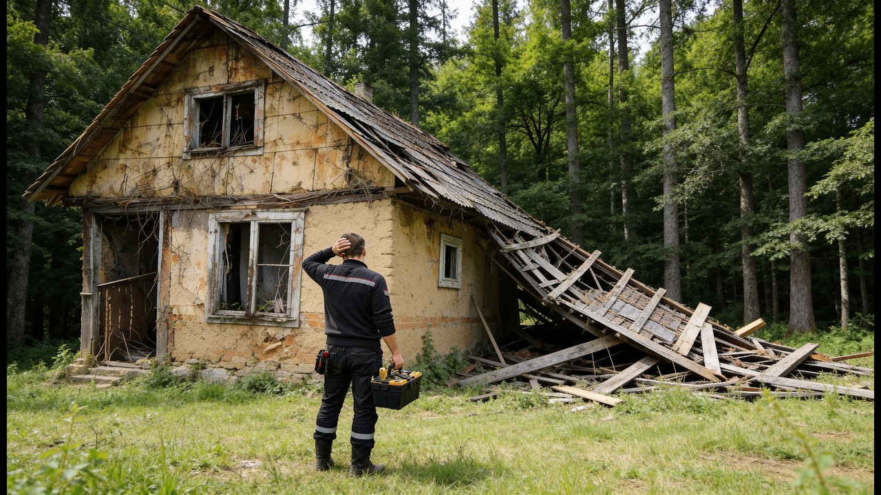 We Restored Our Family's Abandoned 50-Year-Old House | Start to Finish
