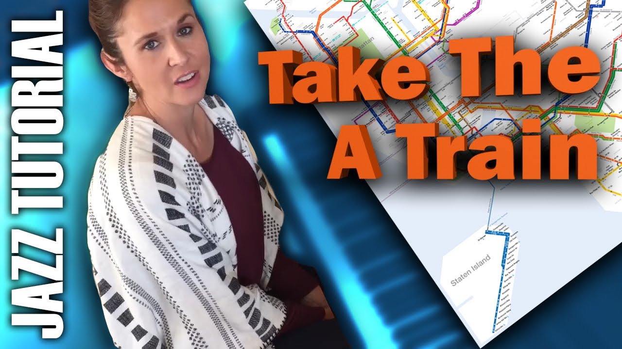 Jazz Tutorial: Take The A Train (Solo Piano)