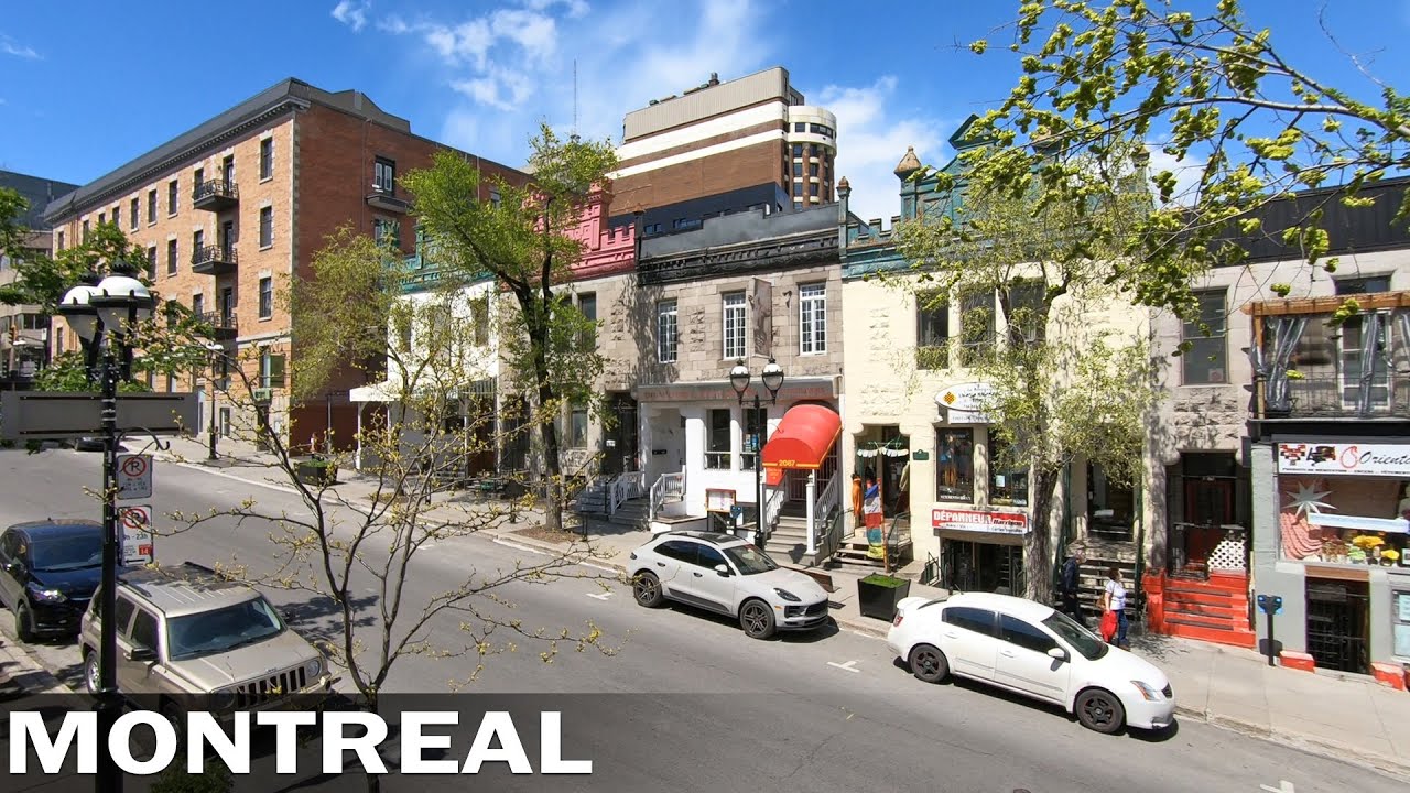 Montreal Walk Downtown East and Plateau - Montreal City Walking Tour 2021