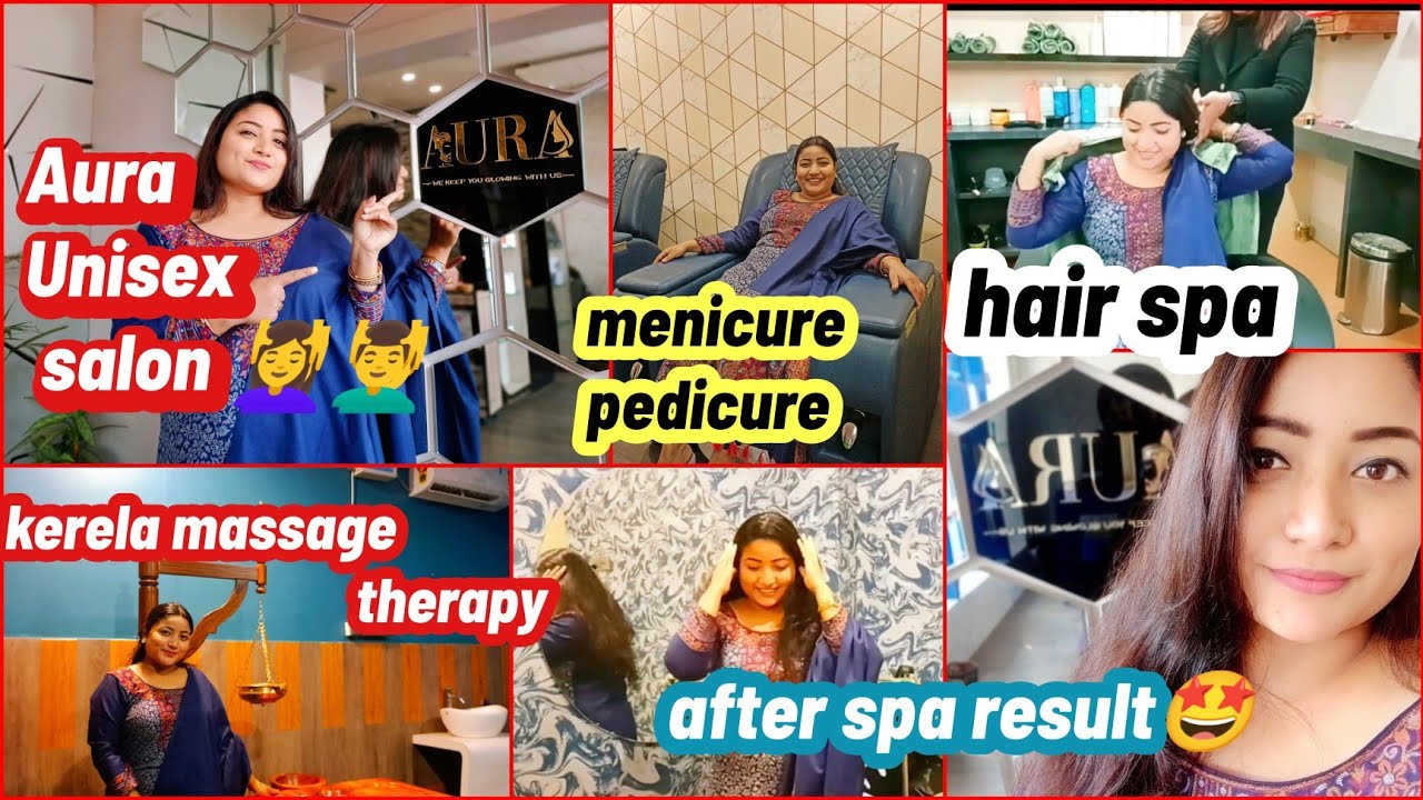 #vlog Sibsagar town ত এখন খুব ধুনীয়া salon চাও আহক//Aura Unisex Salon// #viral #trending #salon