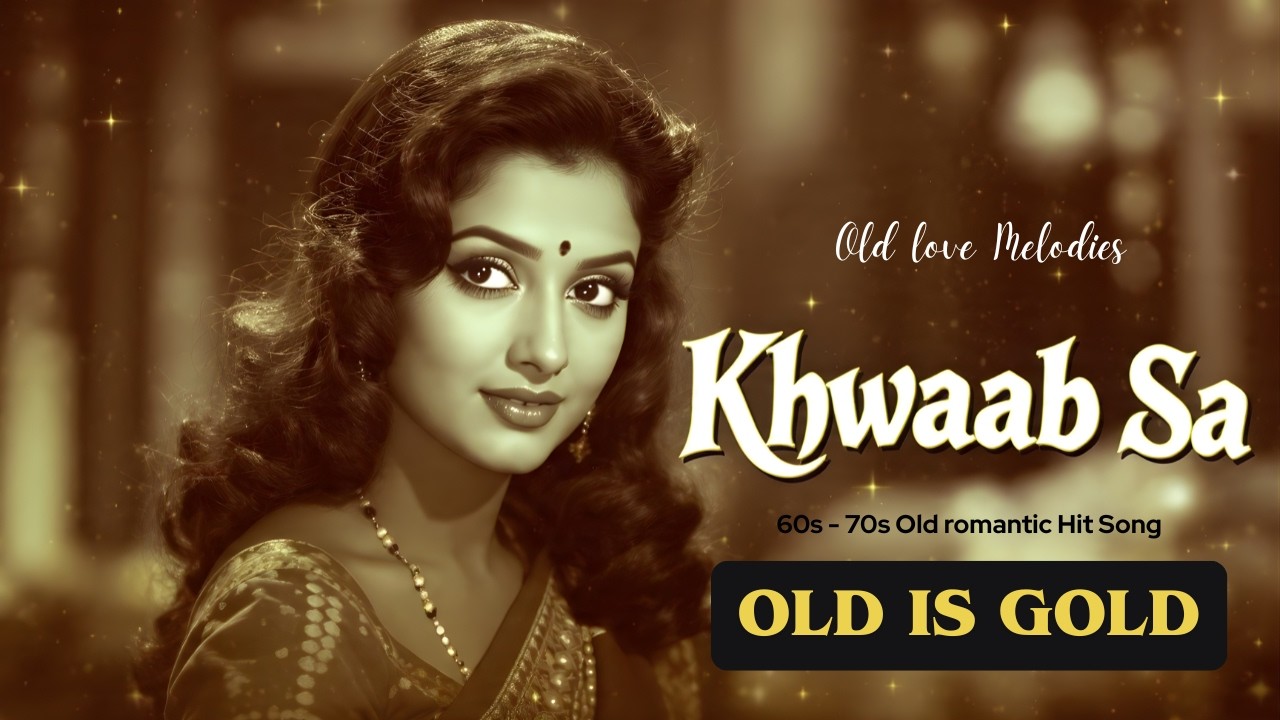 Khwaab Sa | 60s–70s Style Sad Romantic Song | Old Bollywood Vibes