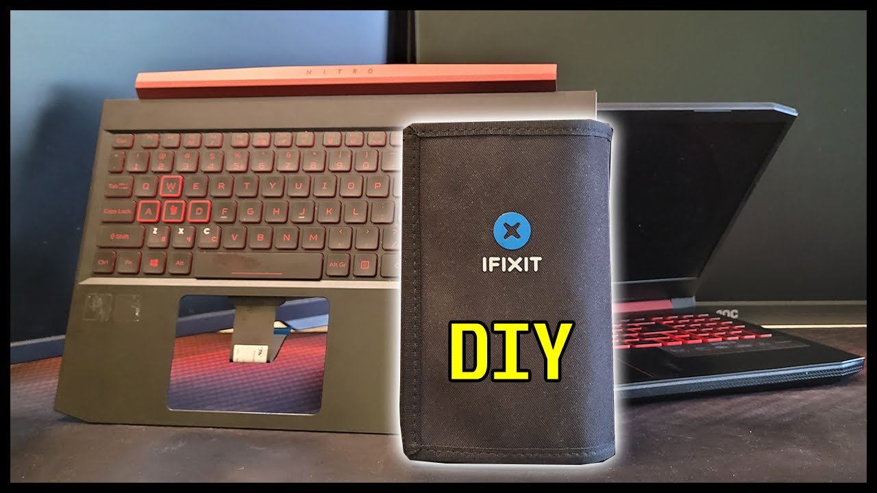 Fixing Damaged Acer Nitro 5 | Keyboard & Top Panel