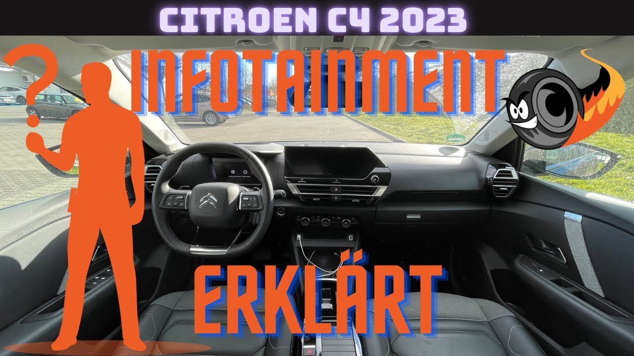 Citroen C4 Infotainment System / Cockpit / Innenraum 2023 Deutsch