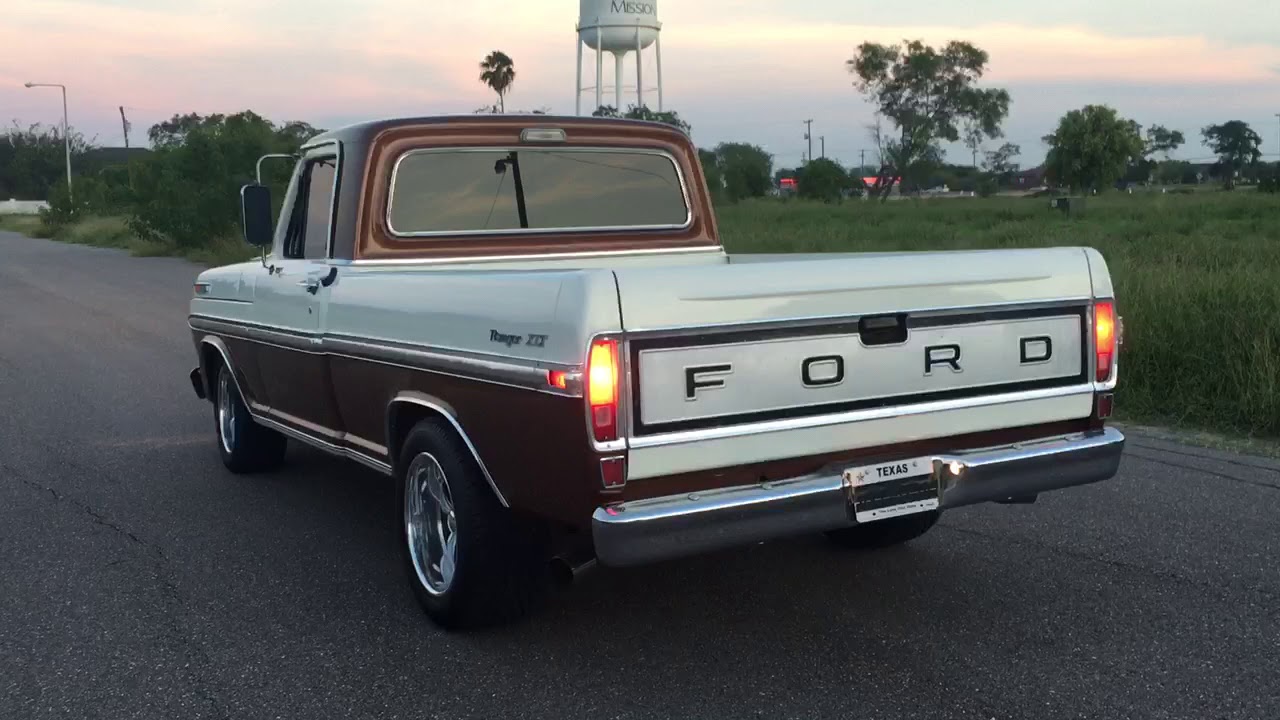 1972 ford f100 original brown and tan
