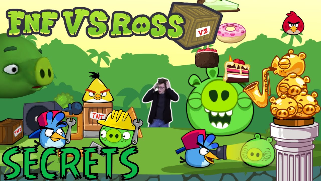 FNF Vs. Ross V2.1 - All Secrets, Easter eggs and Scrapped content