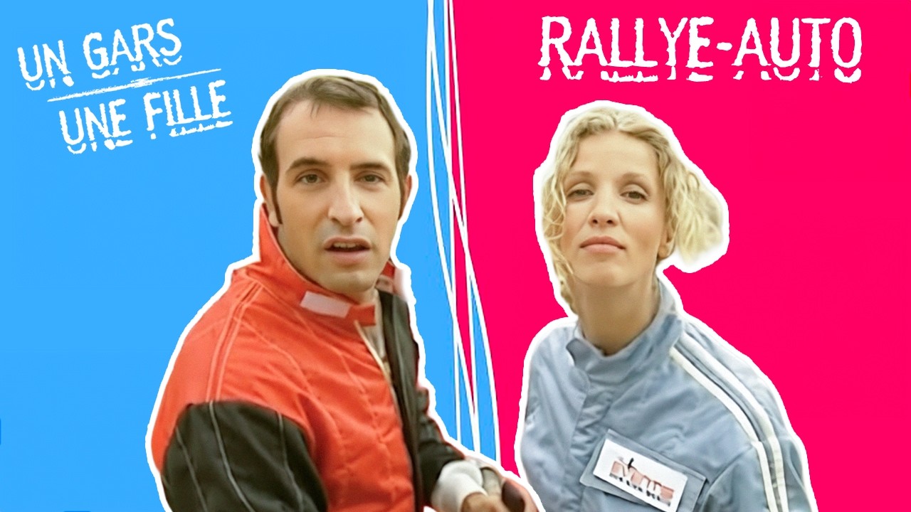 Un Gars, Une Fille - Rallye-automobile | Entre accidents et disputes | COMPILATION