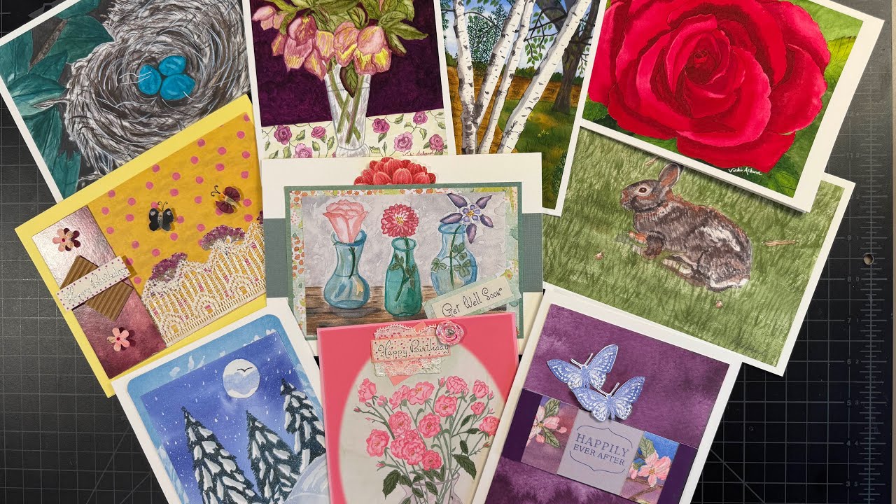 Christmas Gift For Her / 10 Cards in a Box