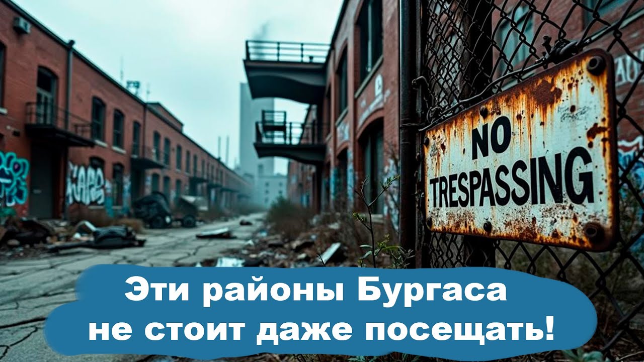 Эти районы Бургаса не стоит даже посещать!