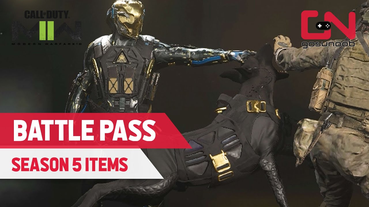 All Season 5 Battle Pass Rewards in Call of Duty Modern Warfare 2