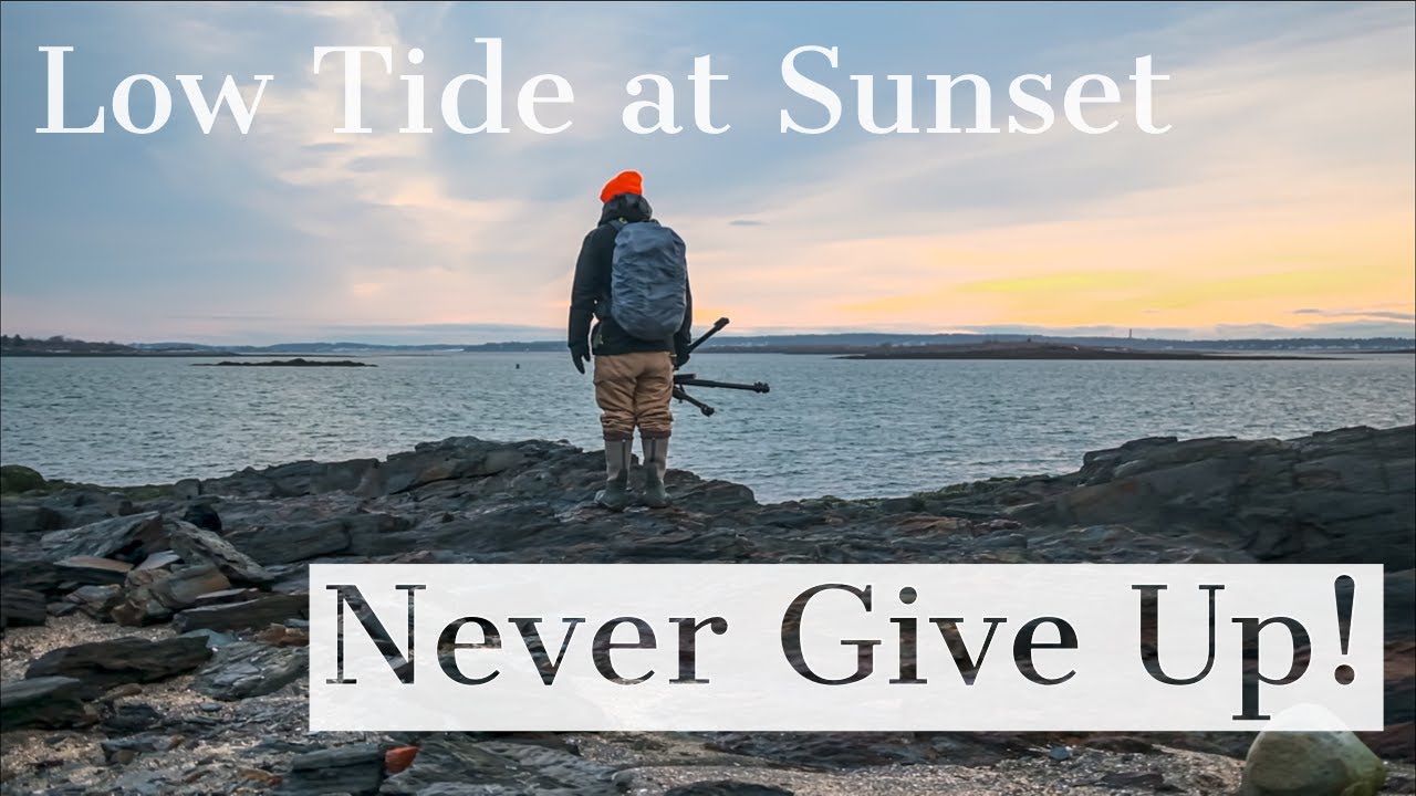 Landscape Photography | Never Give Up! | Maine Coast w/ Canon 5D IV