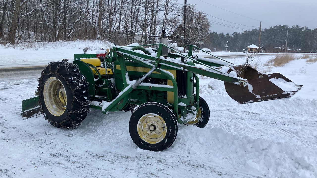Merry Christmas - Plowing Snow
