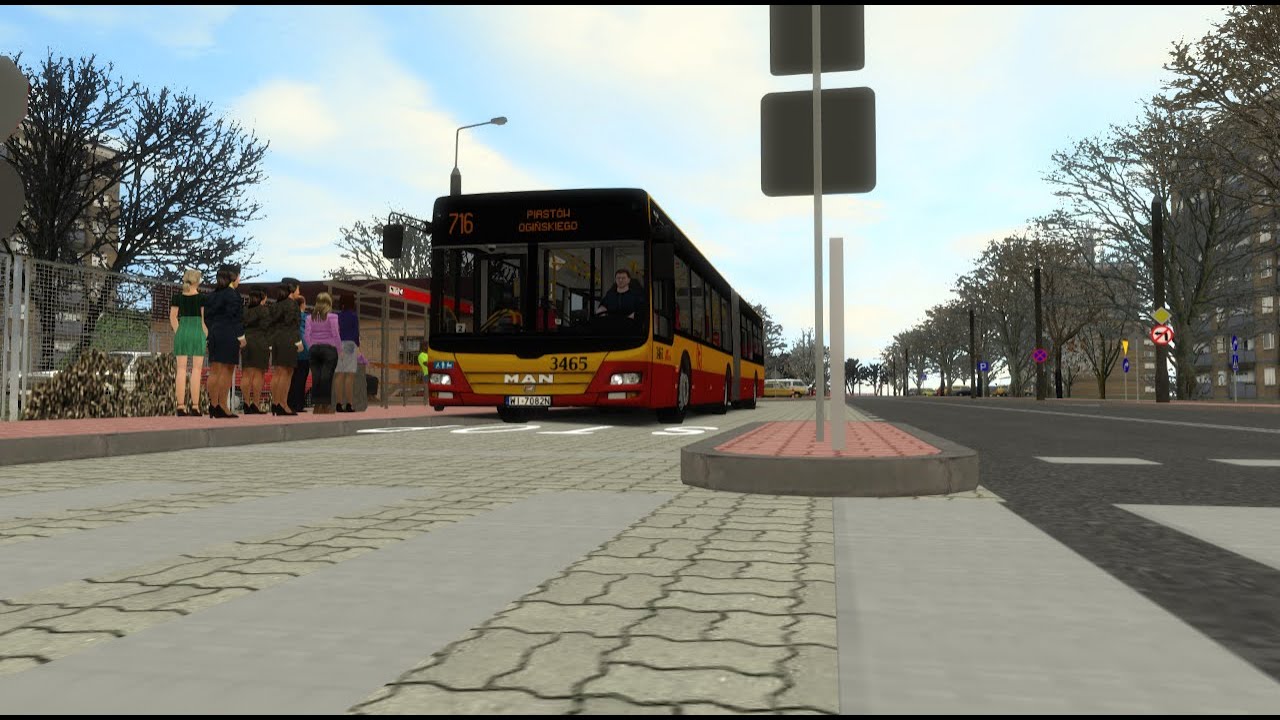OMSI 2 | #2 | Linia 716 Cm. Wolski - Piastów (Ogińskiego) #3465