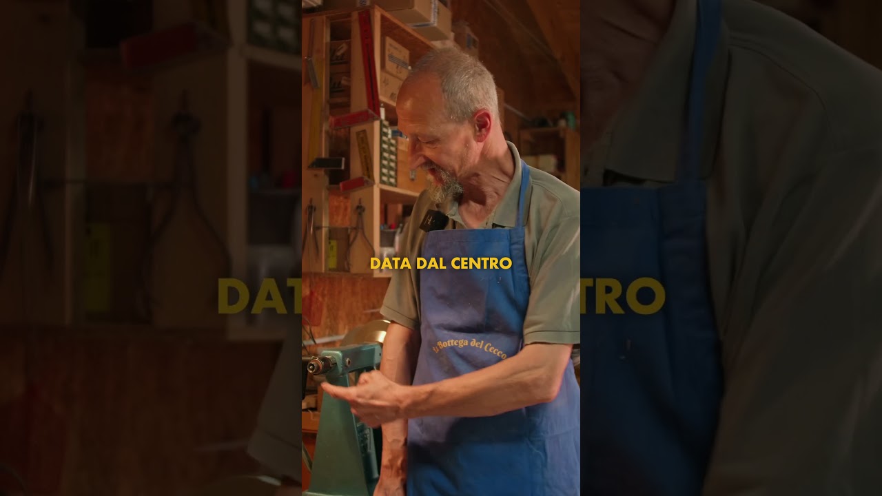 L'altezza CORRETTA per il TORNIO | #Shorts #tornitura #legno