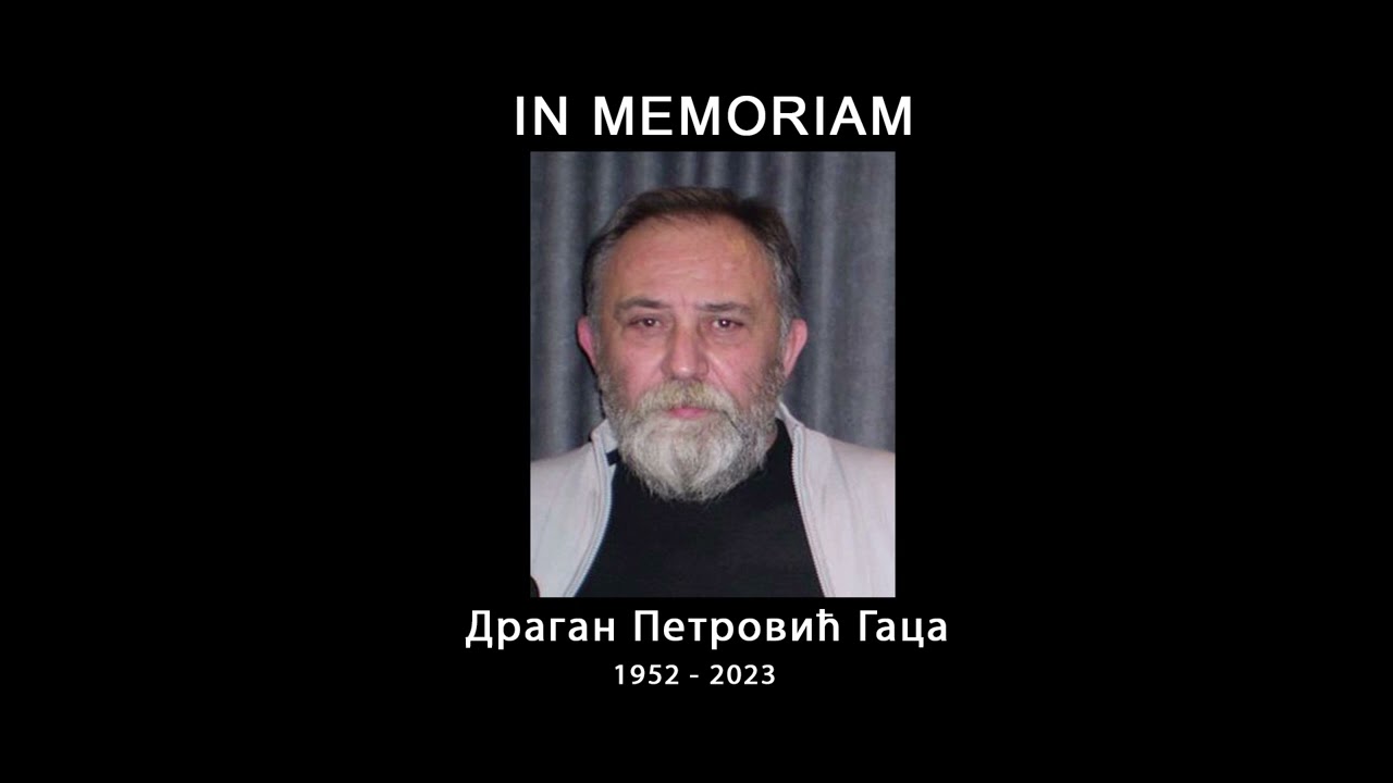 Preminuo Dragan Petrović Gaca, dugogodi&scaron;nji ton majstor i vođa tehnike RTK