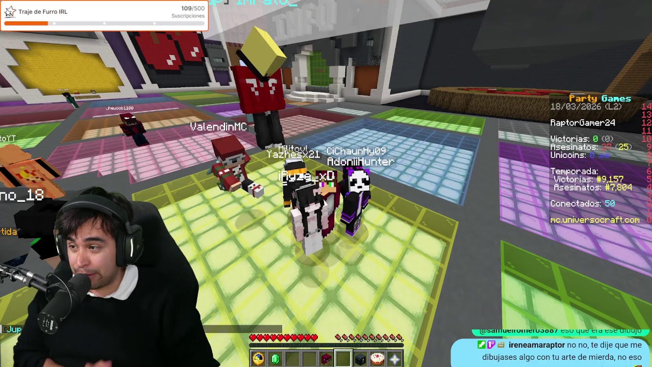 🔴 Tu streamer favorito en stream! || SUB = 5 SENTADILLAS ✨