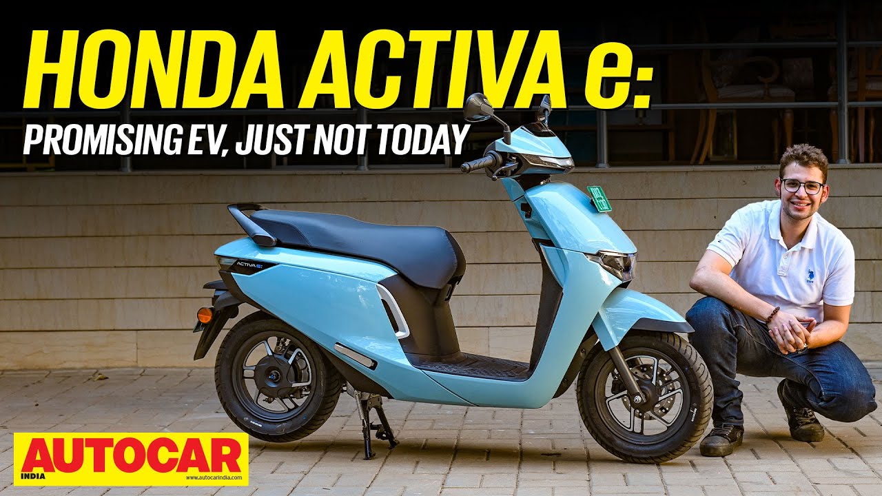 Honda Activa electric review - Balanced EV with some big misses | First Ride | Autocar India