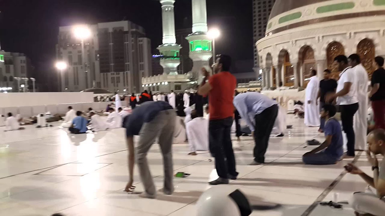 جولة في الطابق الرابع في الحرم المكي - 1-10-2014