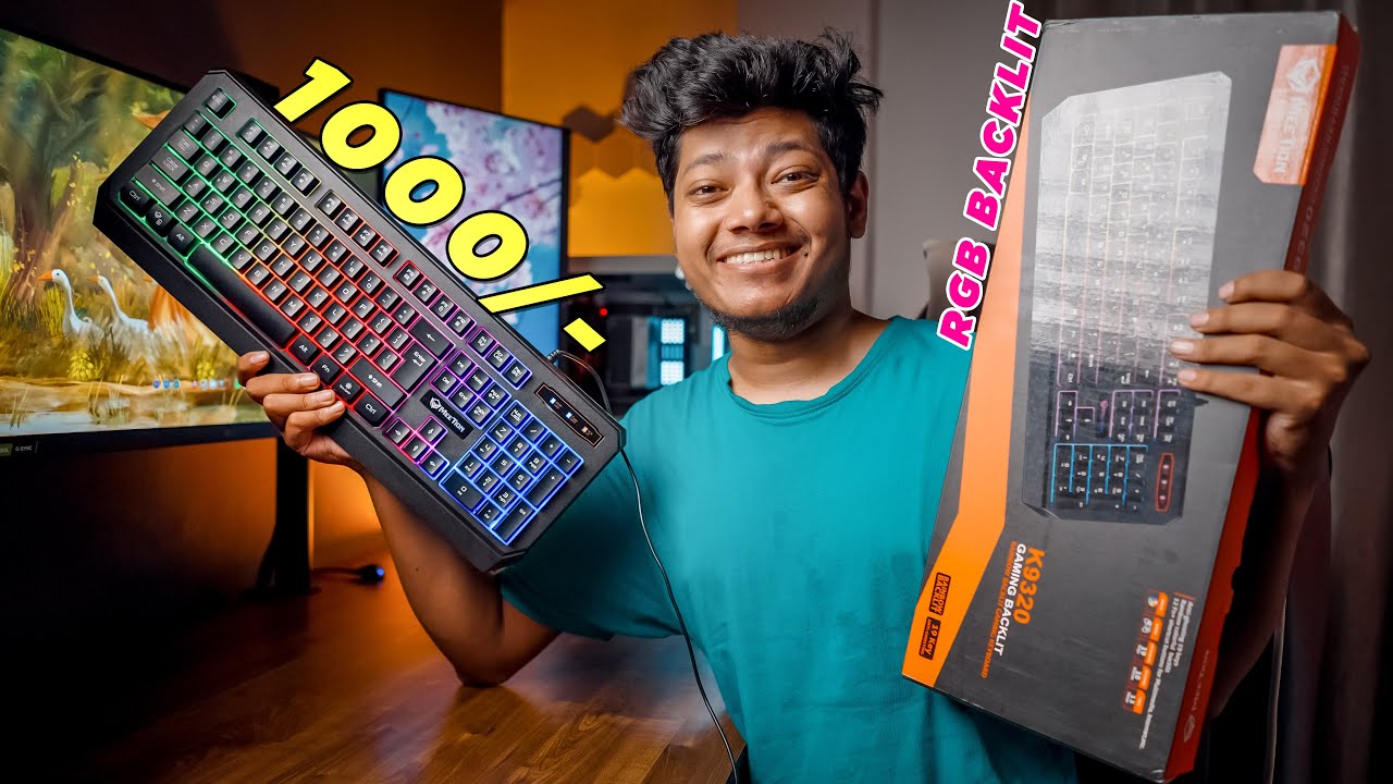 RGB Gaming Keyboard Under 1000/- Meetion MT-K9320 Backlit Keyboard