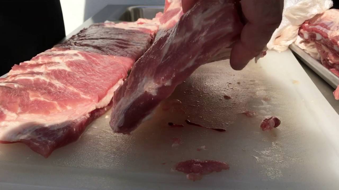 How to break down and prepare St.Louis style ribs for your Masterbuilt Smoker