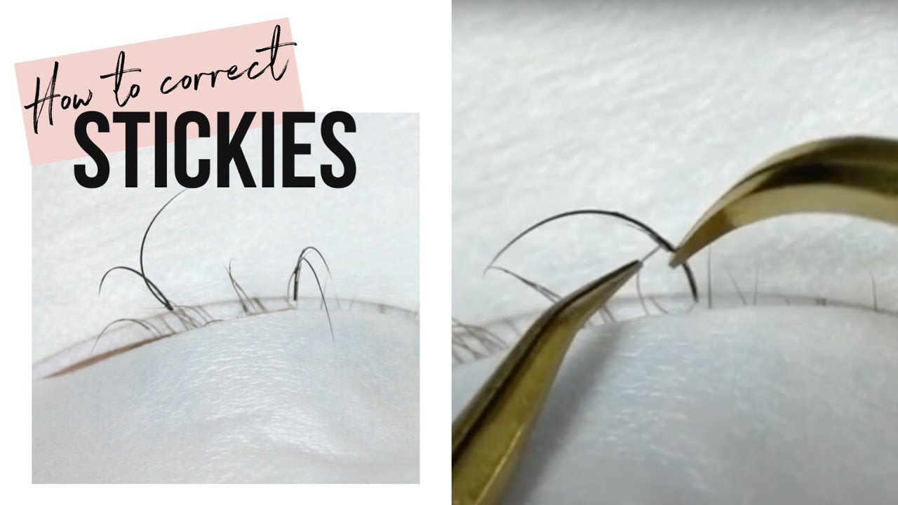 Lash Artist Tips: 𝑯𝒐𝒘 𝒕𝒐 𝒄𝒐𝒓𝒓𝒆𝒄𝒕 𝑺𝑻𝑰𝑪𝑲𝑰𝑬𝑺