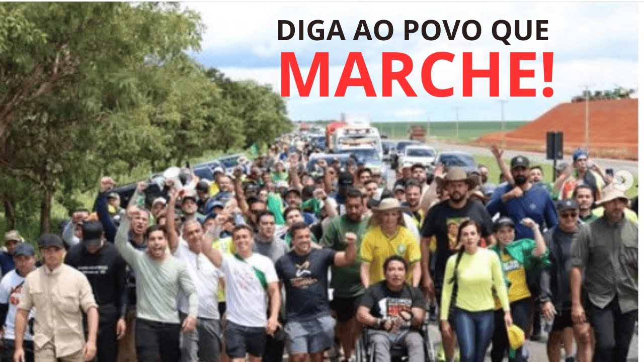 DIGA AO POVO QUE MARCHE!